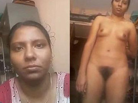 Tamil girl gets naughty on video call with her lover