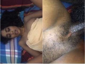 Lover gets anal pounding from sexy girl