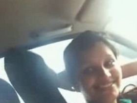 Desi secretary gets intimate with her boss in his car