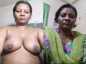 MILF Desi gets naughty on video call and shows off her body