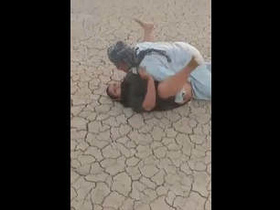 Muslim aunt gets fucked and cums in Dubai, begging not to be filmed