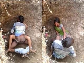 Desi couple enjoys street sex in public