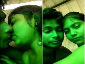 Desi couple's passionate kissing in exclusive video