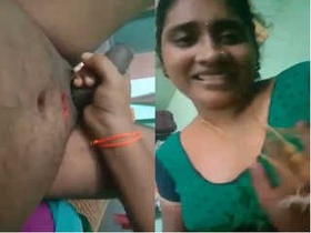 Hot Telugu bhabhi gives a handjob in HD quality