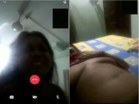 Busty Indian girl Budi flaunts her body in a solo video