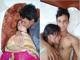 Hot Indian babe wears clothes after sex