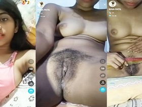 Live webcam show of naughty Indian girl's pussy