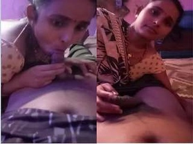 Couple Renu's live sex show gets interrupted by a surprise guest