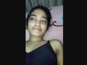 Desi wife from the hills enjoys solo play with her husband