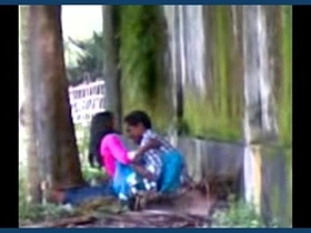 Security guard records a Desi couple's passionate lovemaking