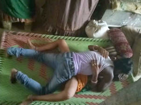 Rural couple engages in sexual activity