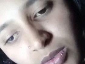 Bangladeshi babe stripping down for the camera