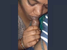 Indian wife indulges in oral pleasure in this erotic video
