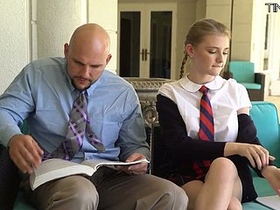 Pocket pussy with balding man's cock and cumshot