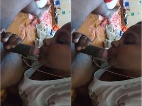 A cute Indian girl gives a blowjob in this steamy video