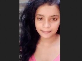 Beautiful girl displays her skills in a solo performance