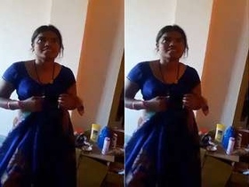 Bhabhi in her husband's clothes - A steamy video