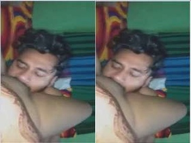 Cute Indian babe masturbates and fucks in this video