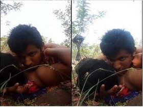 Desi couple's public sex in the street