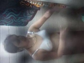 Auntie from India sneaks into bathroom to watch hidden MMCs