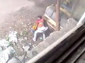 Horny Indian driver gets fucked in the backseat