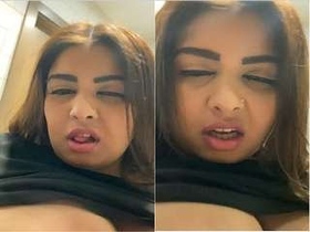Big-Boobed Indian Girl with a Flawless Complexion