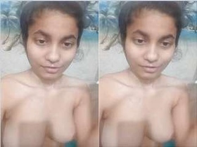 Watch a stunning Indian babe take a shower in this erotic video