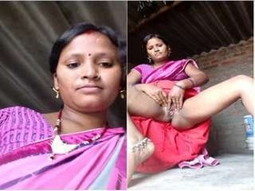 Horny wife films herself masturbating for her lover