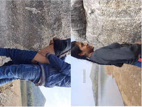 Desi wife enjoys outdoor sex in exclusive video