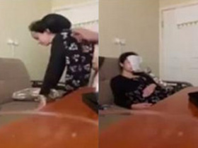 Indian couple engages in doggy style sex