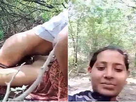Exclusive Desi video of a door-shagging lover