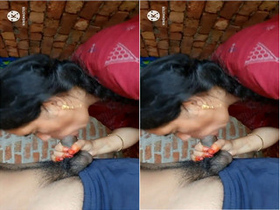 Desi bhabhi gives a blowjob and gets fucked in exclusive video