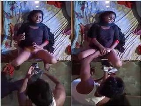 Exclusive village girl gets fucked and covered in cum