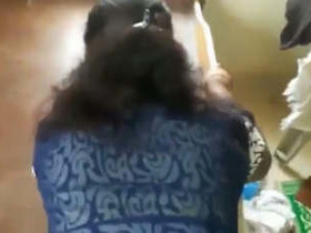 Tamil bhabhi gets her tight pussy pounded from behind