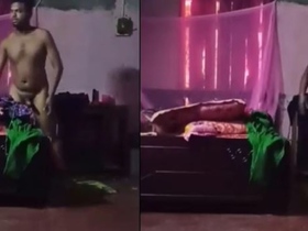 Bangla village's hottest wife gets naughty in a big boob video