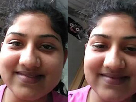 Naughty Indian babe flaunts her big tits in public