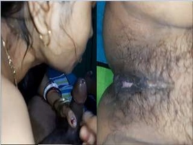 Exclusive video of a Bhabhi getting fucked and giving a blowjob