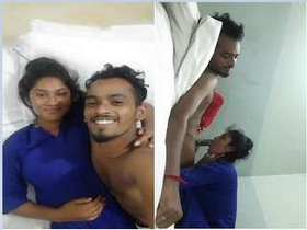 Exclusive Desi Couple's Romantic Blowjob and Lovemaking Session