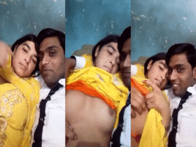 Homemade sex video of lovers from Dehati