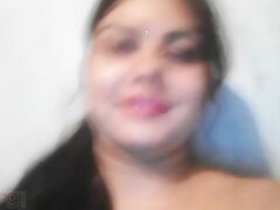 Amateur Indian girl masturbates on camera in cute video