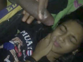 Black babe enjoys anal sex with her lover in steamy video