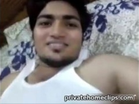 Desi couple enjoys a deep throat blowjob in their bedroom