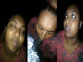 Mallu babe gives a steamy blowjob in a video for sex lovers
