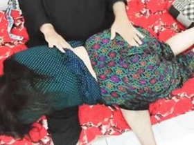 Daddy disciplines his stepdaughter with flogging and sex in Desi XXX video