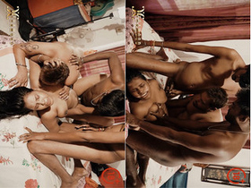 Desi Indian girl in group sex: A wild experience