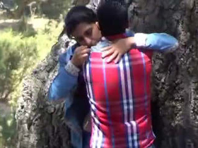 Desi Indian girl gets fucked in the wild