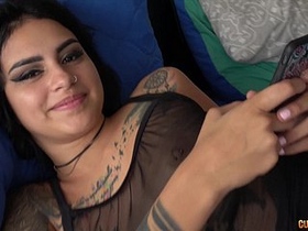 Tattooed beauty Kat Lichiu enjoys some steamy sex with a well-endowed partner