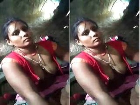 Exclusive amateur video of a country wife ridding her husband's dick