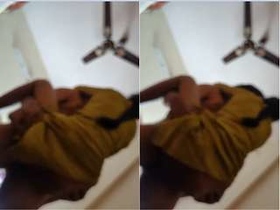 Exclusive Desi Bhabhi's steamy encounter with a black lover