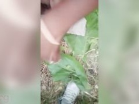 Nude MMS of Indian angels having outdoor sex in Dehati